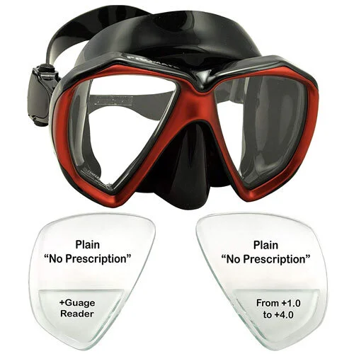 Promate Prescription Snorkel Mask Gauge Reader