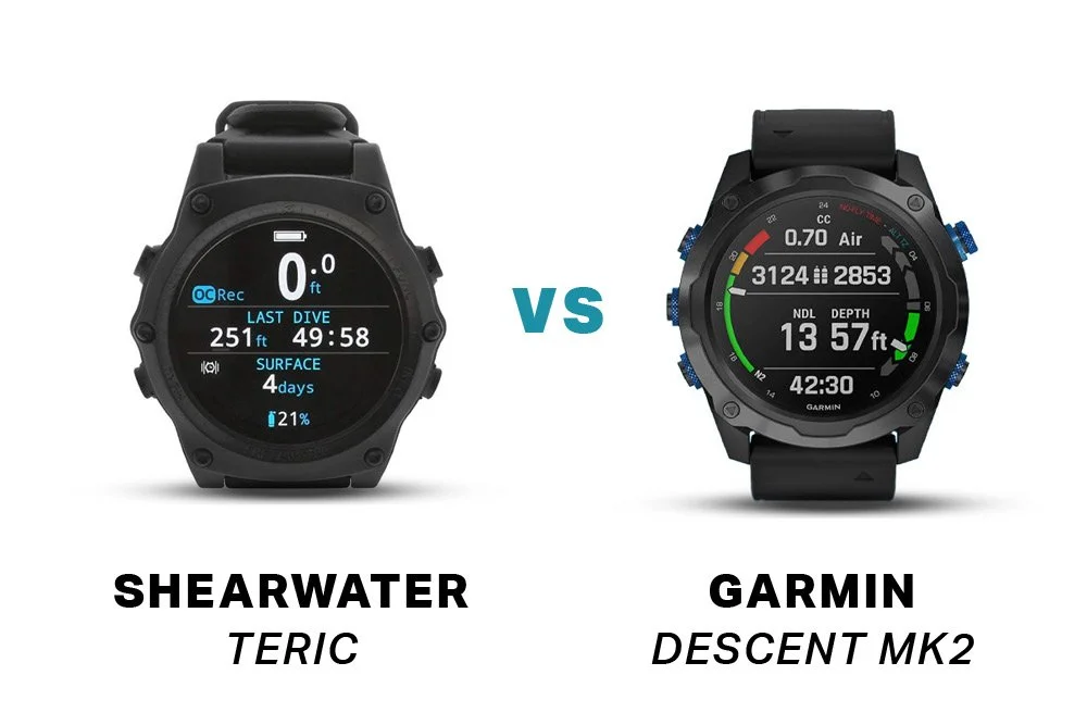 Teric vs Garmin Descent MK2