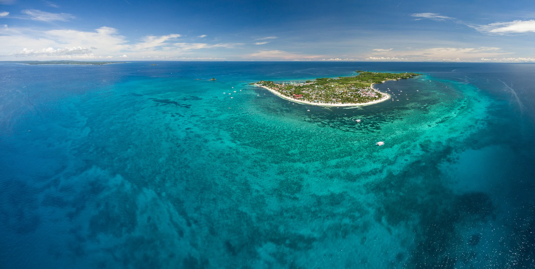 Malapascua Island aerial